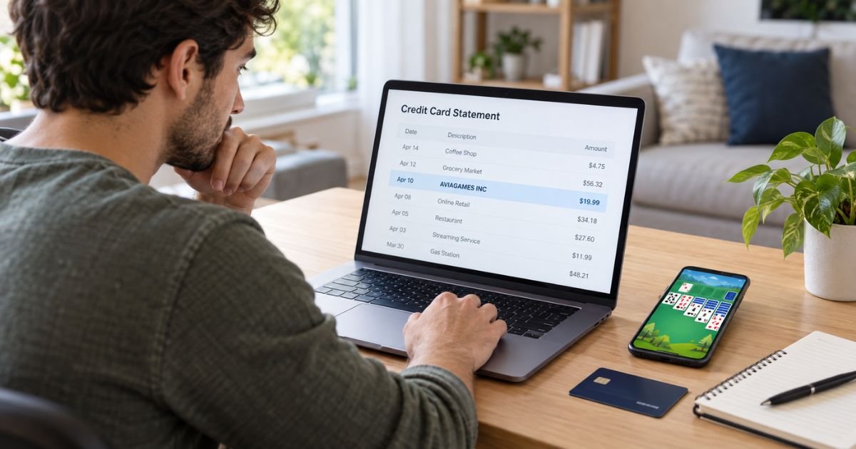 AviaGames Inc Charge On Credit Card