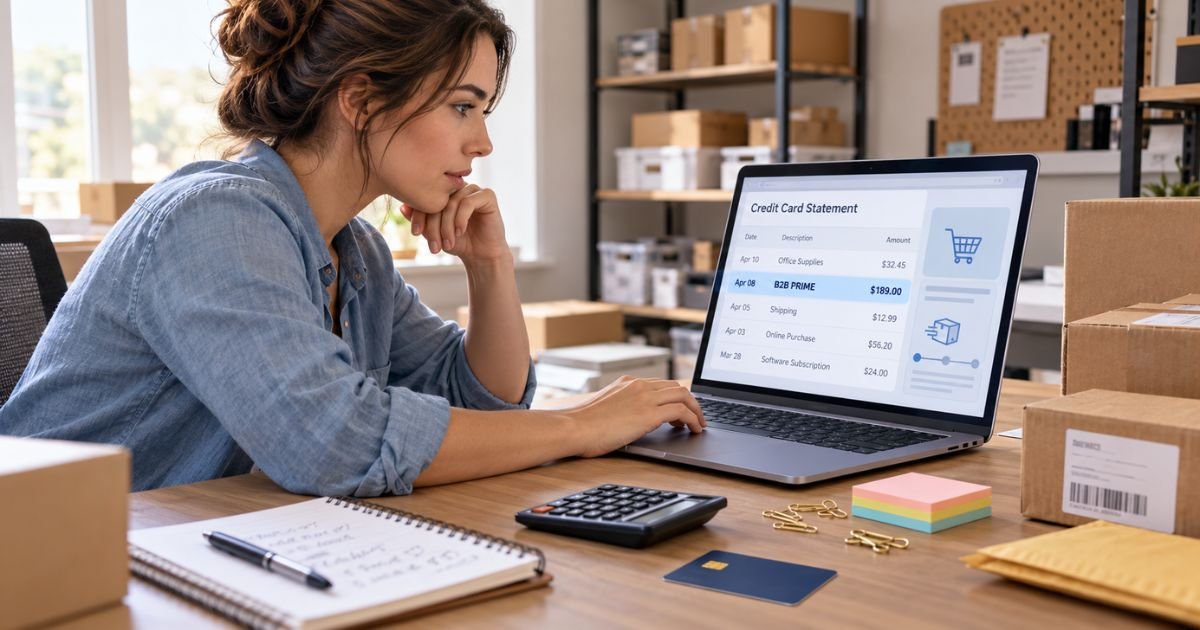 B2B Prime Charge on Credit Card