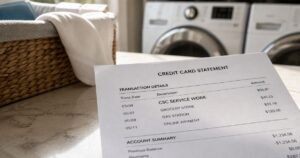 CSC Service Work Charge on Credit Card