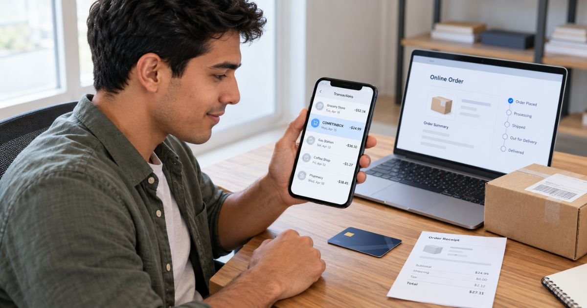 Cometinbox Charge on Credit Card
