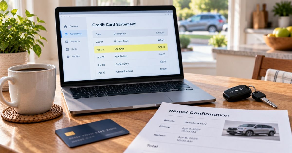 Cotcar Charge on Credit Card