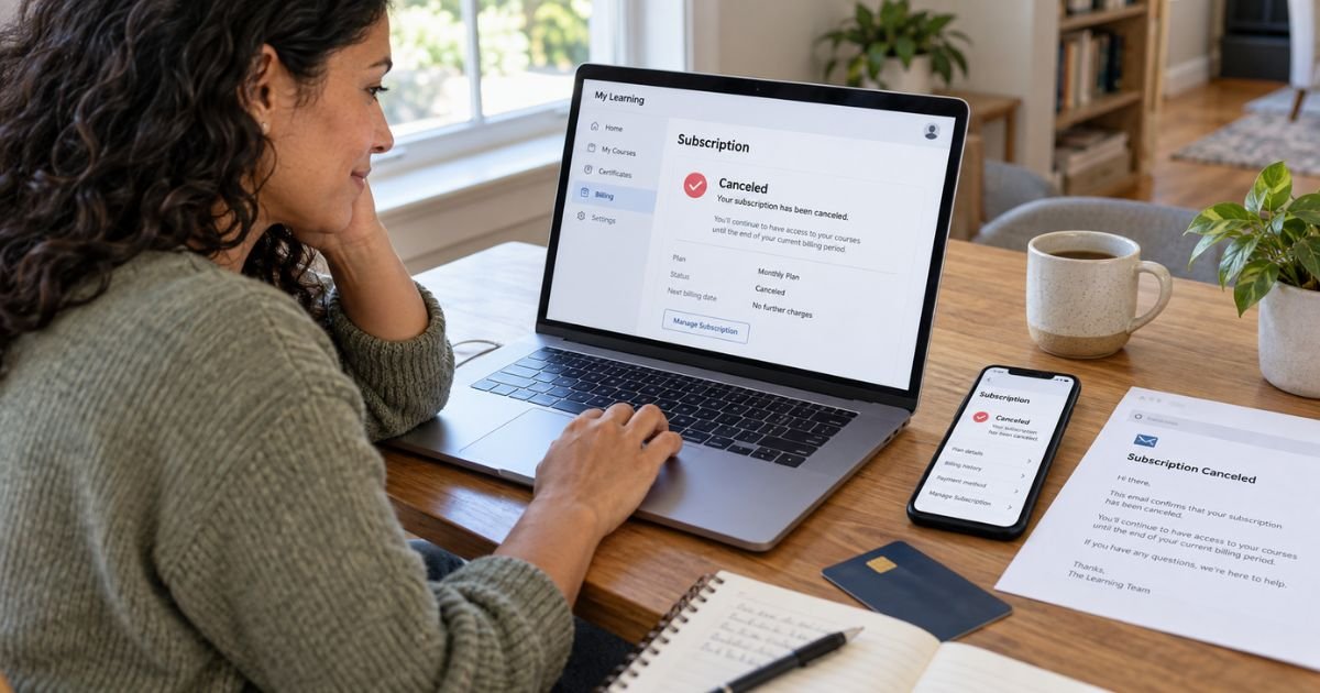 How to Cancel Coursera Subscription