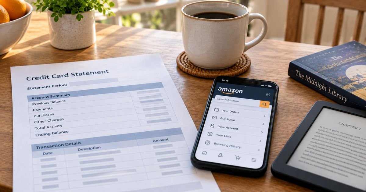 Kindle Unlimited Charge on Bank Statement