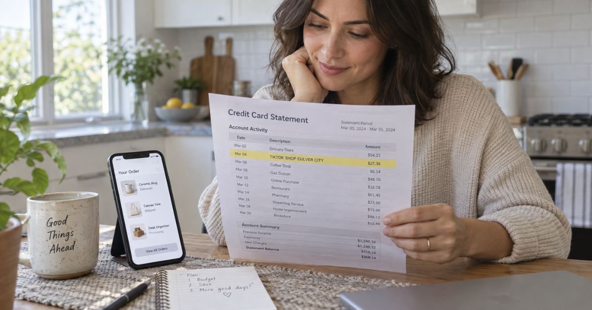 TikTok Shop Culver City Charge on Credit Card