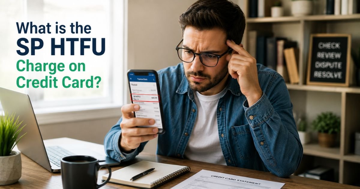 What is the SP HTFU Charge on Credit Card