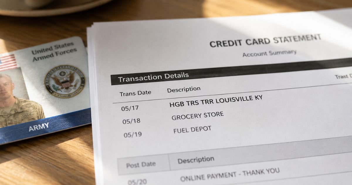 HGB TRS TRR Charge on Credit Card