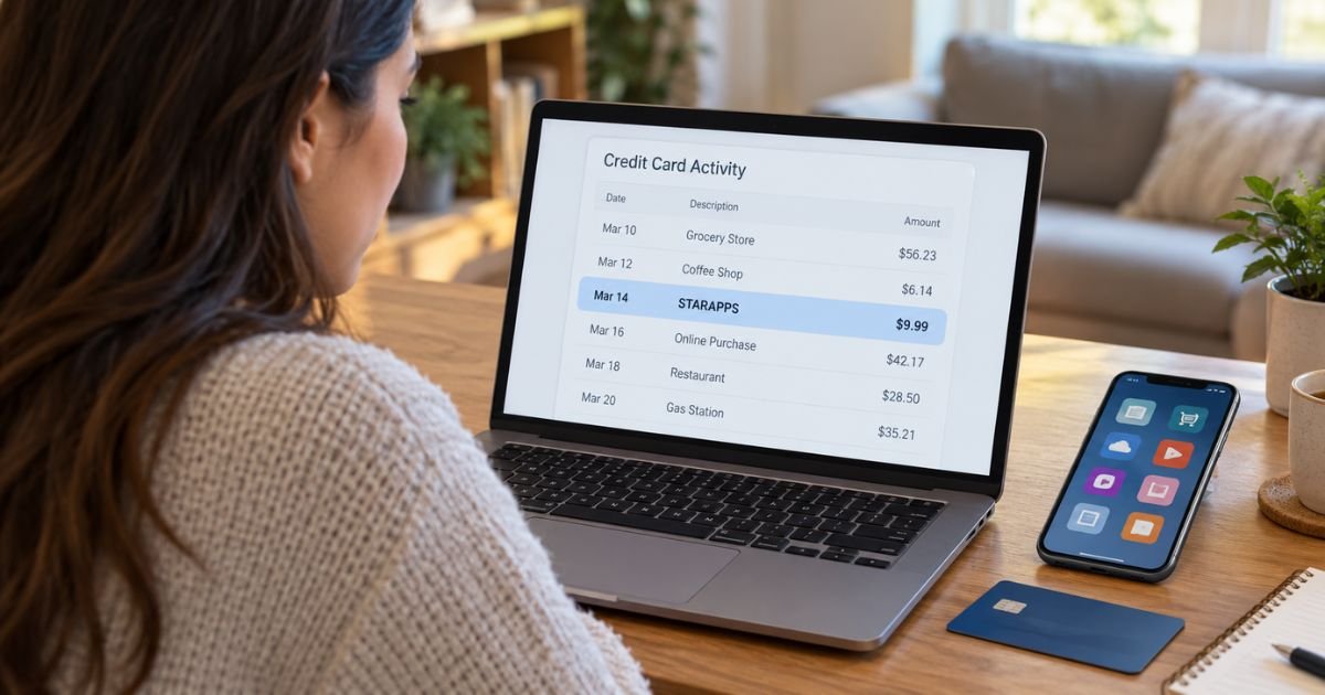 StarApps Charge on Credit Card