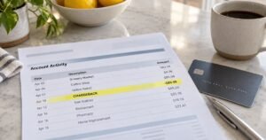 What is a Charge back on a Bank Statement