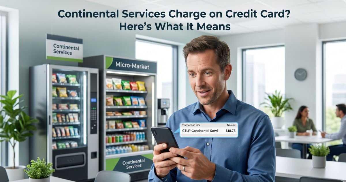 Continental Services Charge on Credit Card