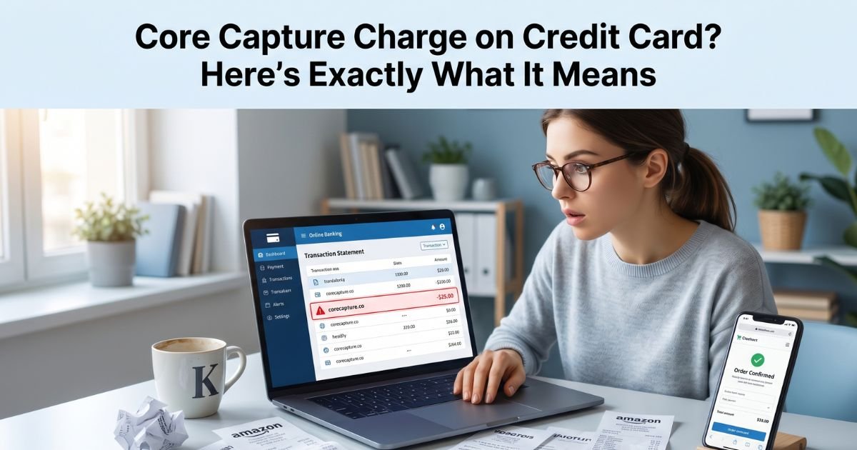 Core Capture Charge on Credit Card