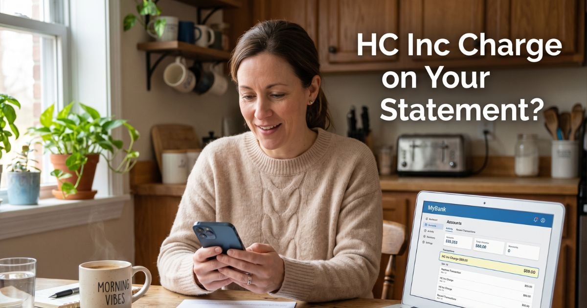 HC Inc Charge on Credit Card