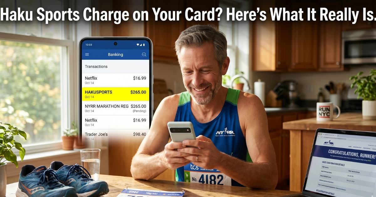 Haku Sports Charge on Credit Card