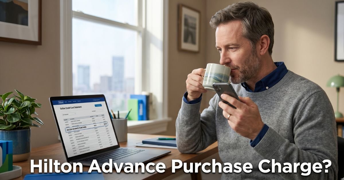 Hilton Advance Purchase Charge on Credit Card