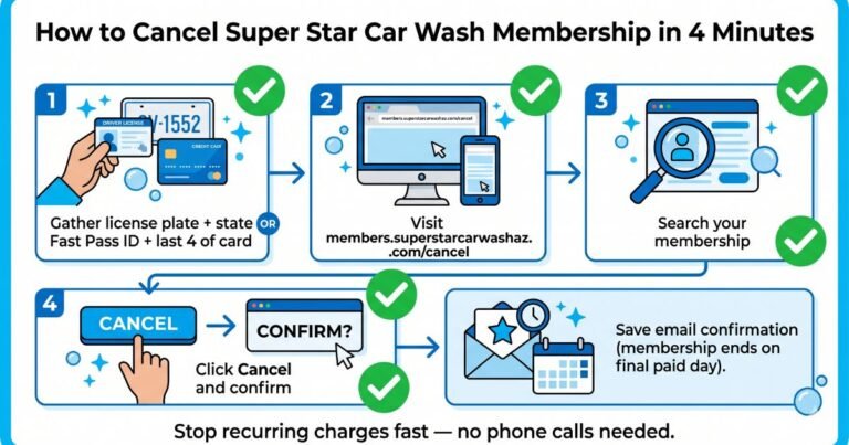 Super Star Car Wash Cancel Membership