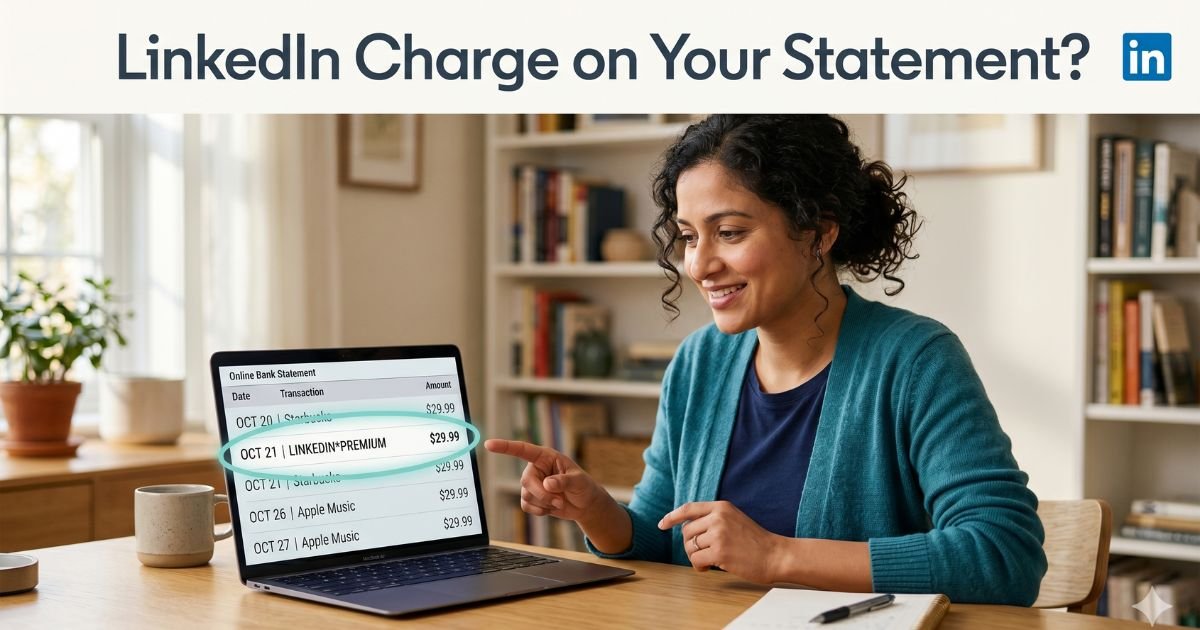 LinkedIn Charge on Credit Card