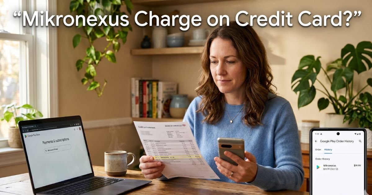 Mikronexus Charge on Credit Card