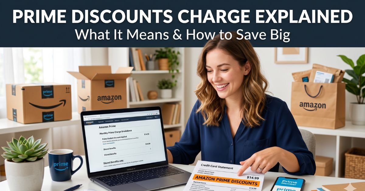 Prime Discounts Charge on Credit Card