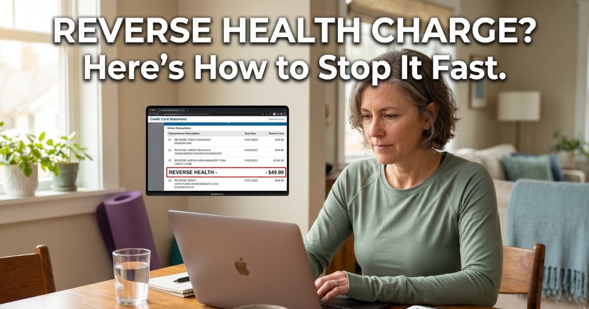Reverse Health Charge on Credit Card