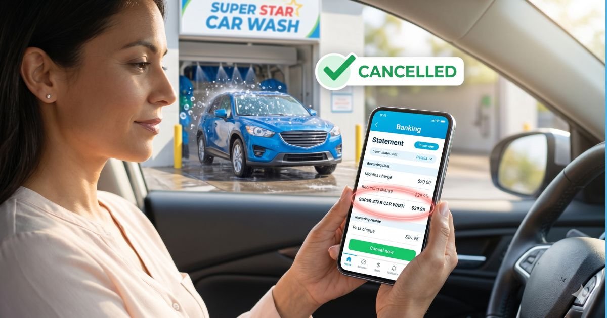 Super Star Car Wash Cancel Membership