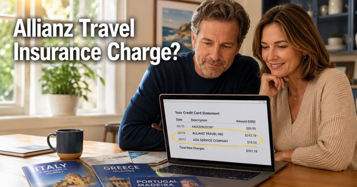 Allianz Travel Insurance Charge on Credit Card