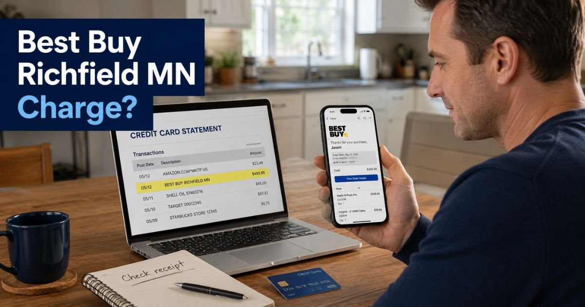 Best Buy Richfield MN Charge on Credit Card