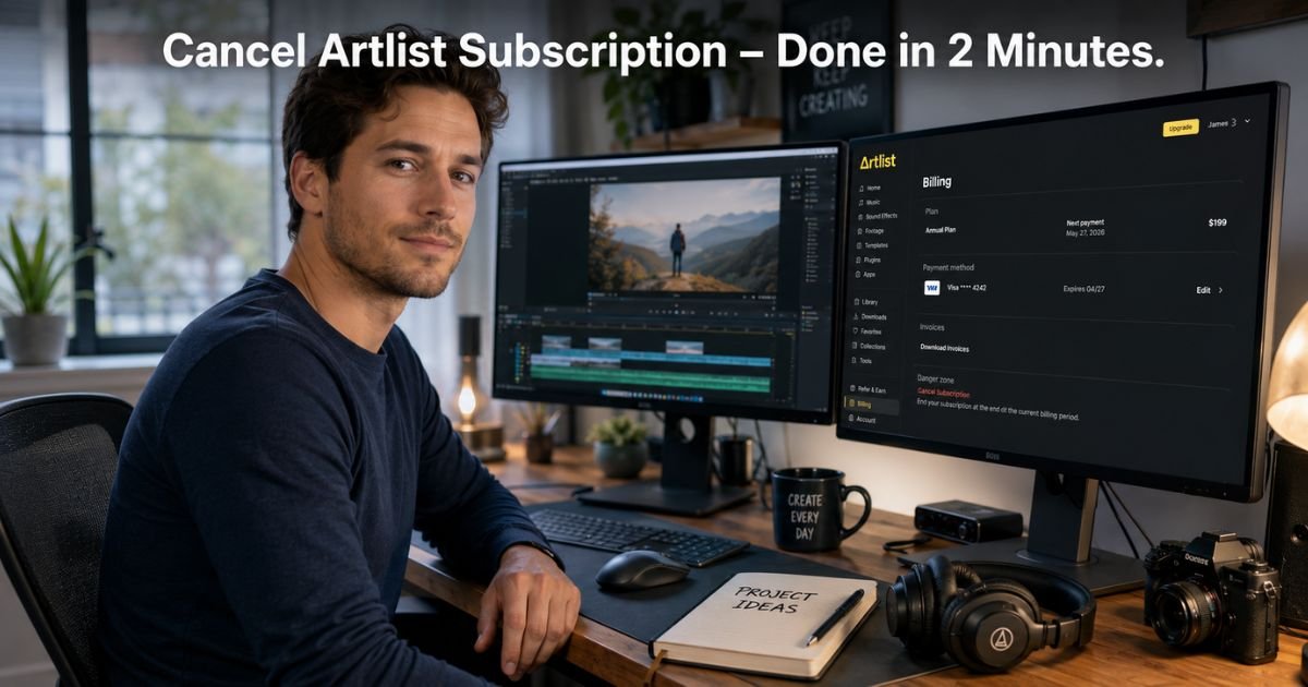 How to Cancel Artlist Subscription