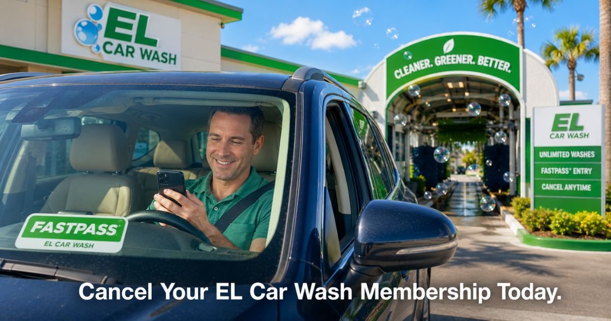 How to Cancel EL Car Wash Membership