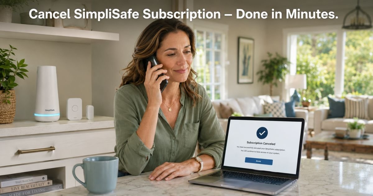 How to Cancel SimpliSafe Subscription