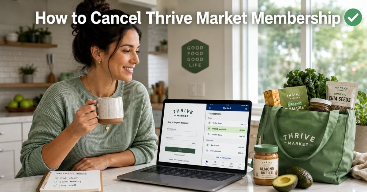 How to Cancel Thrive Market Membership