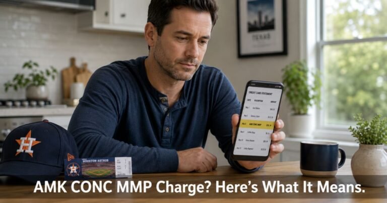 AMK CONC MMP Charge On Credit Card [Explained]