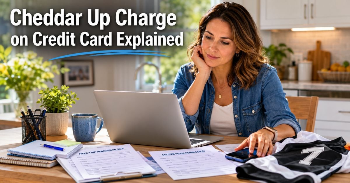 Cheddar Up Charge on Credit Card