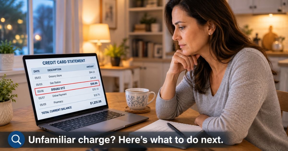 Disvau XYZ Charge on Credit Card