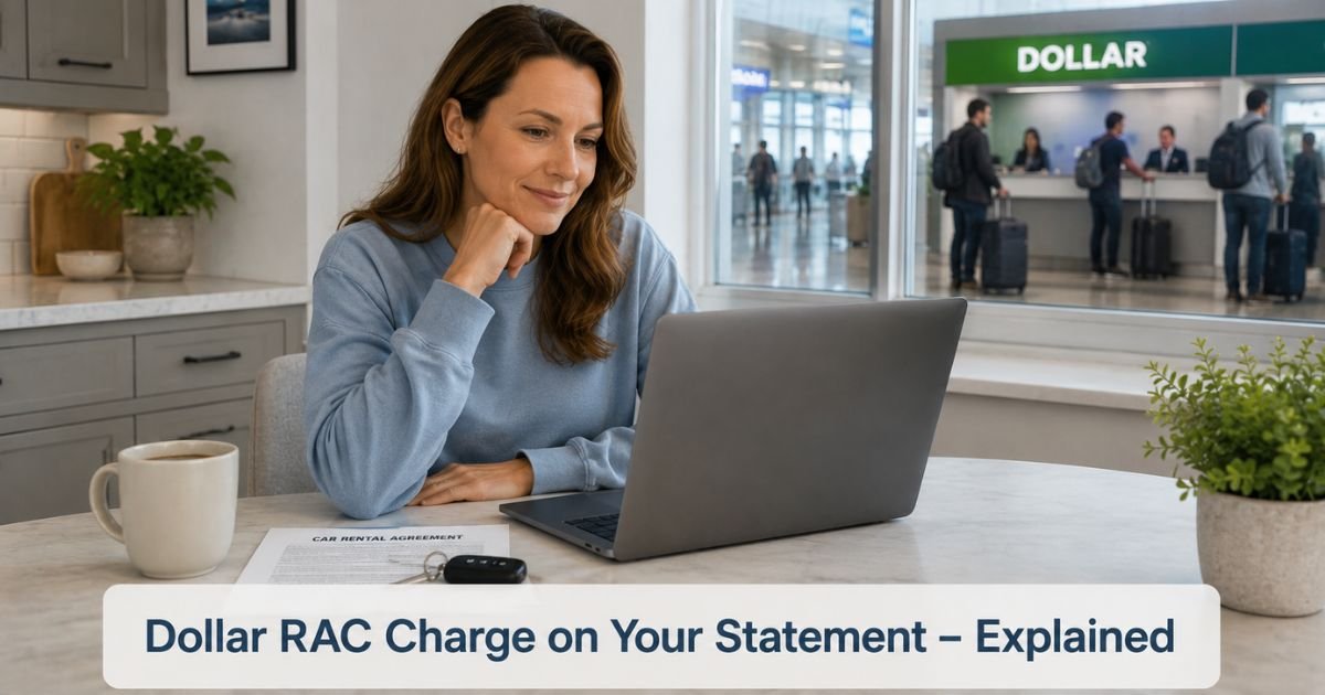 Dollar RAC Charge on Credit Card