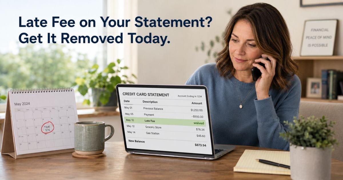 How to Waive Late Charges on Credit Card