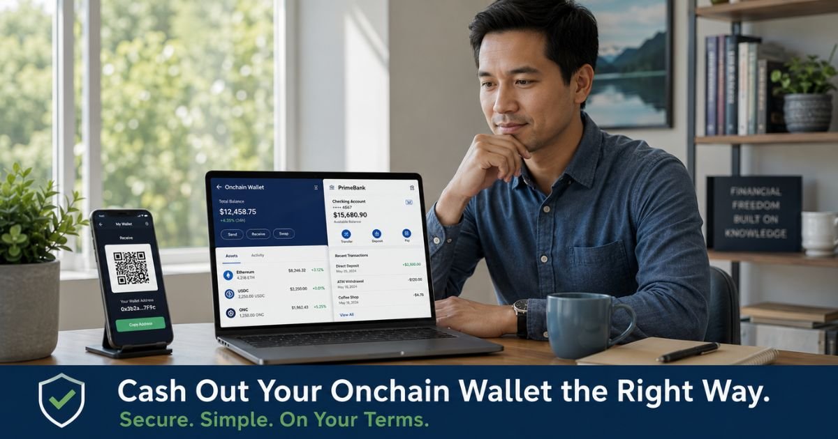 How to Withdraw Money from an Onchain Wallet