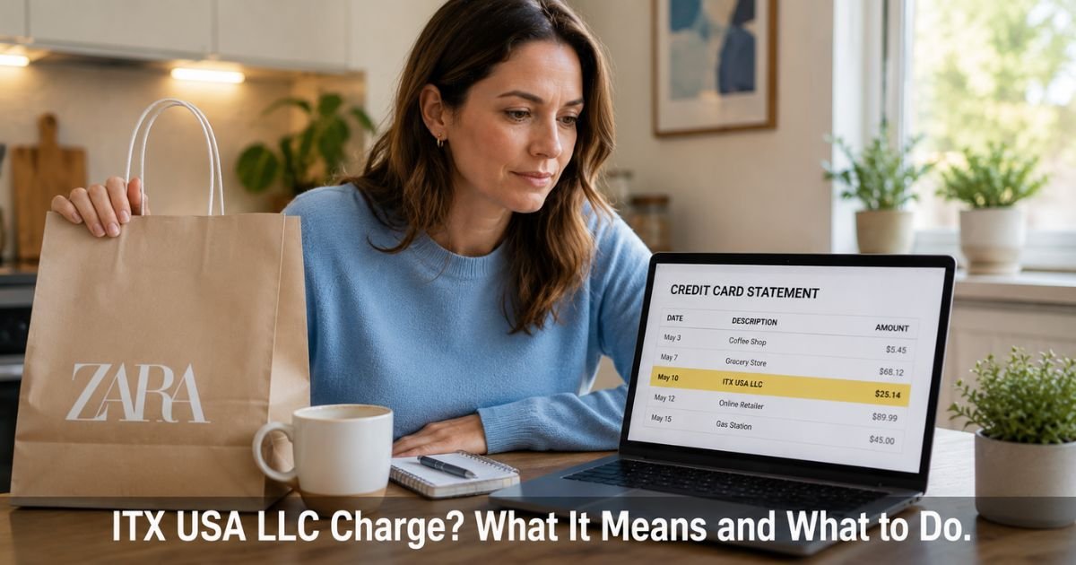 ITX USA LLC Charge on Credit Card