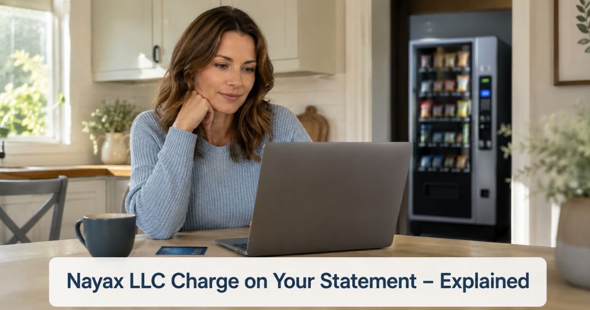 Nayax LLC Charge on Credit Card