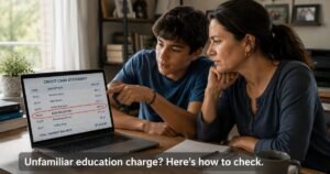 Reef Education Charge on Credit Card