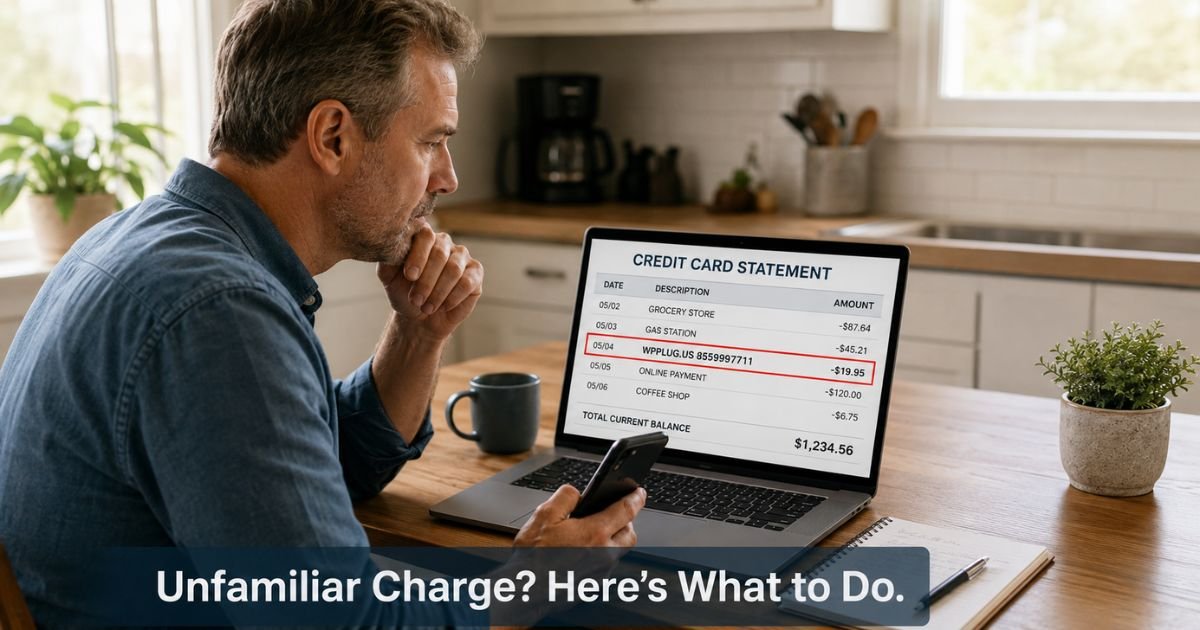 WPPLUG.US Charge on Credit Card