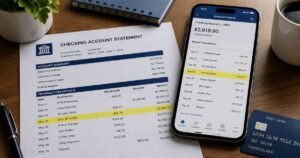 ATV DPSN Charge on Bank Statement