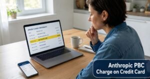 Anthropic PBC Charge On Credit Card