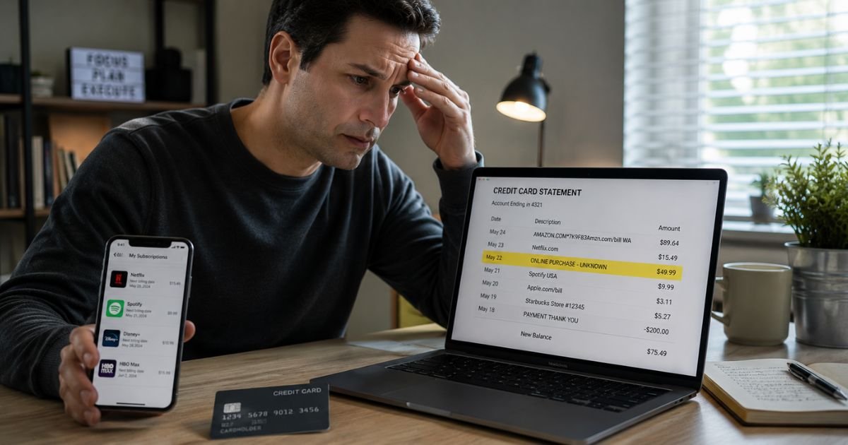 CardProtect Charge on Credit Card