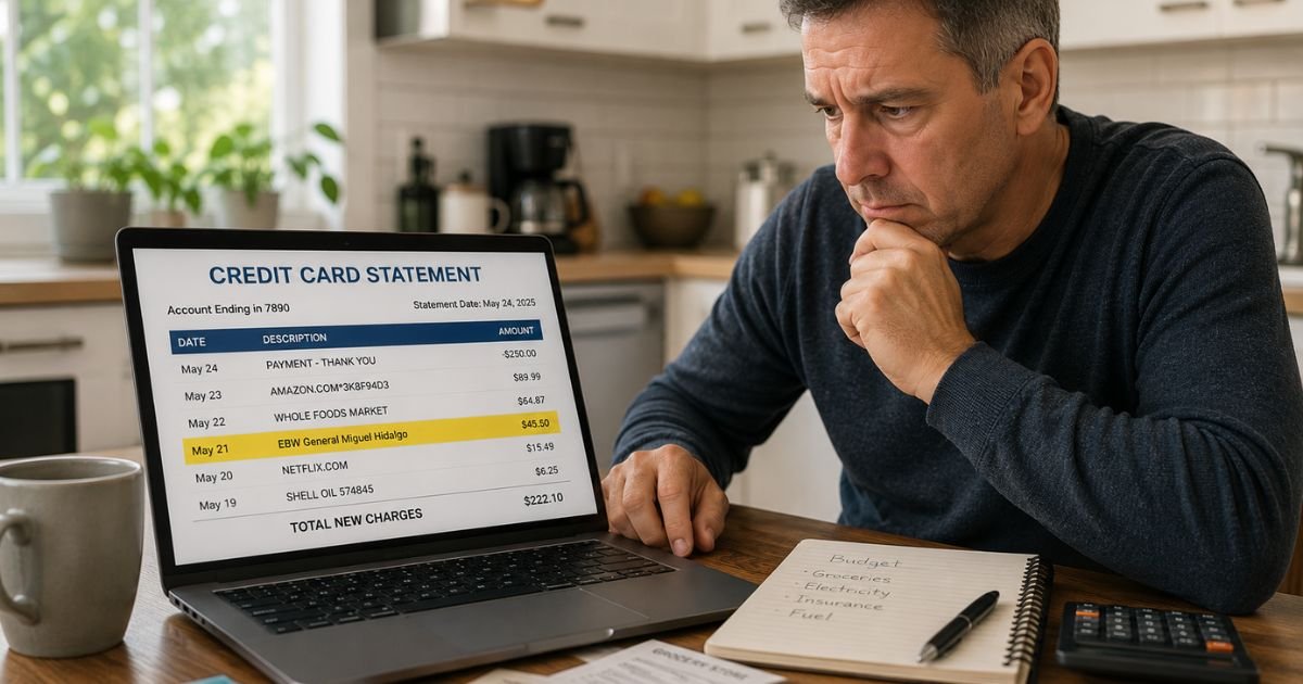 EBW General Charge on Credit Card