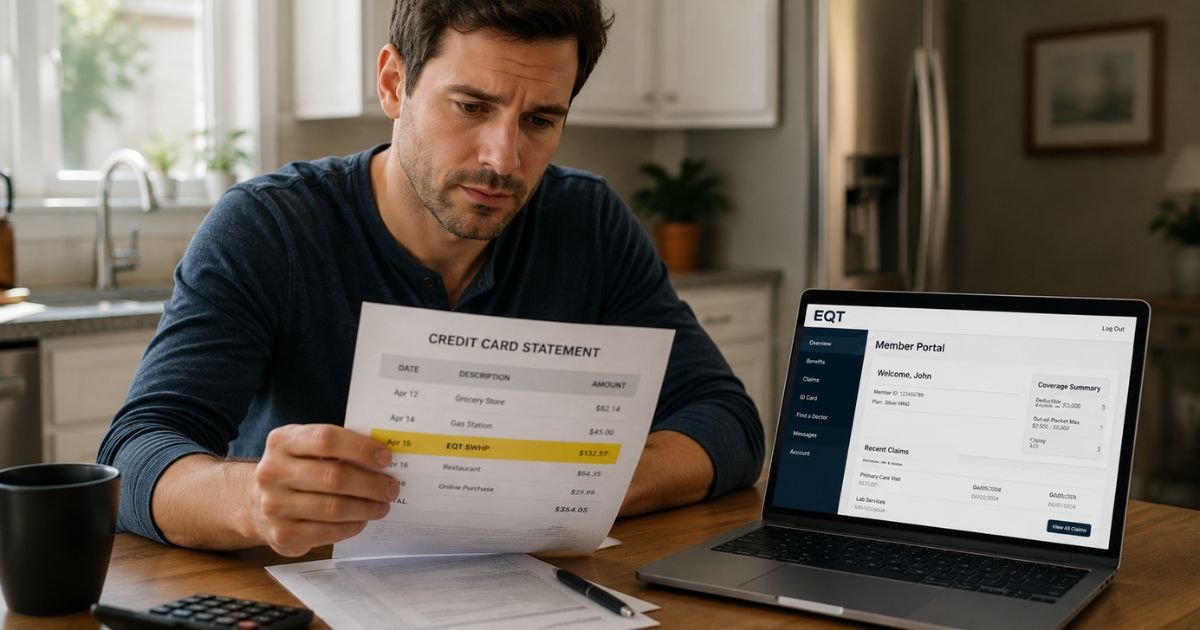 EQT SWHP Charge on Credit Card