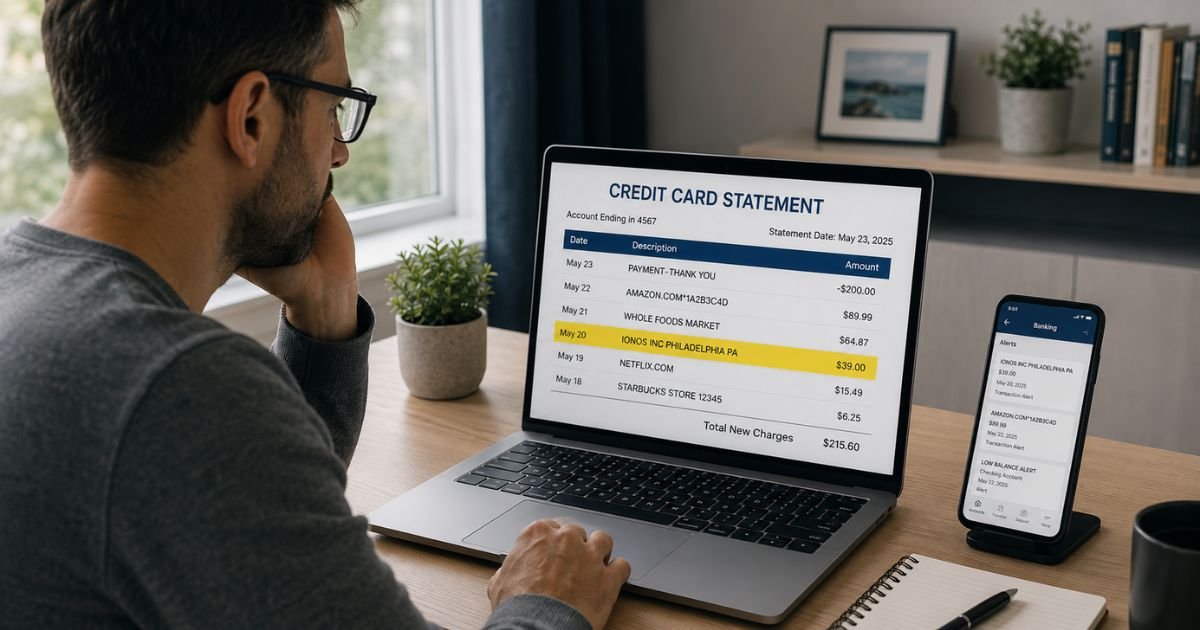 IONOS Inc Charge on Credit Card