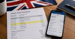 London GBR Credit Card Charge on Bank Statement
