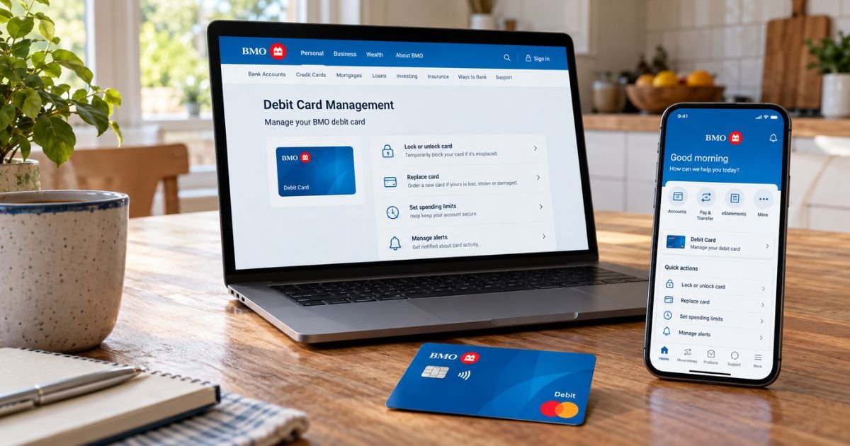 How to Activate a BMO.com Debit Card