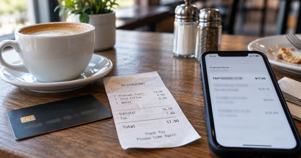 TST Charge on Credit Card