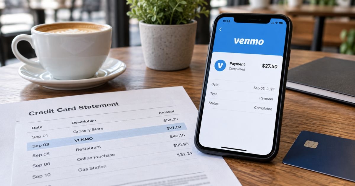 Venmo Charge on Credit Card