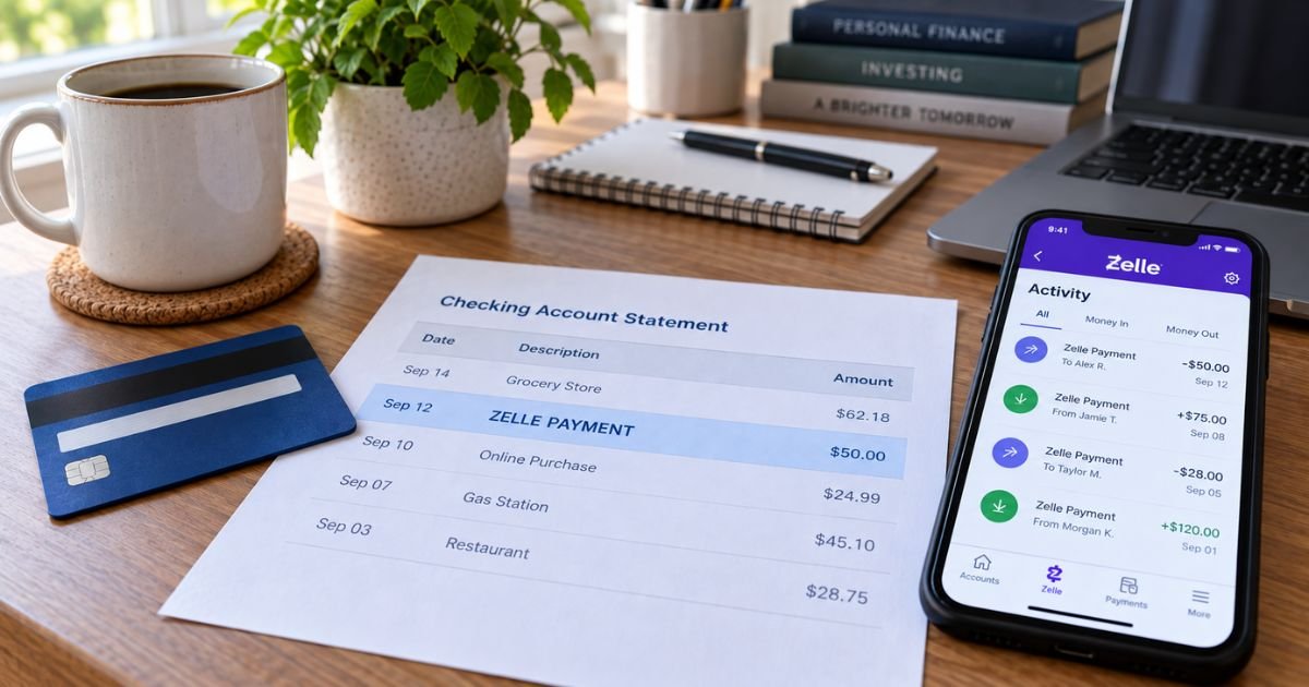 Zelle Charge on Bank Statement